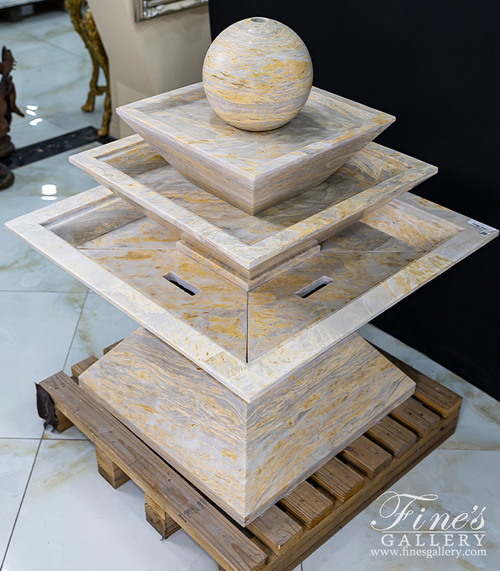 Search Result For Marble Fountains  - Orobico Light Modern Marble Fountain - MF-1972